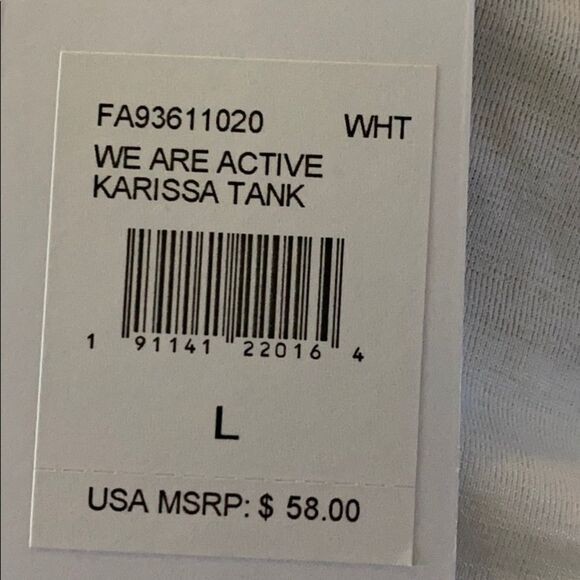 Spiritual Gangster We Are Active Karissa Tank Sz L - Picture 6 of 6